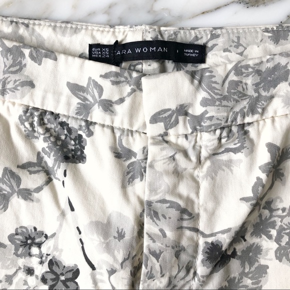 ZARA Floral Pants - Picture 2 of 3
